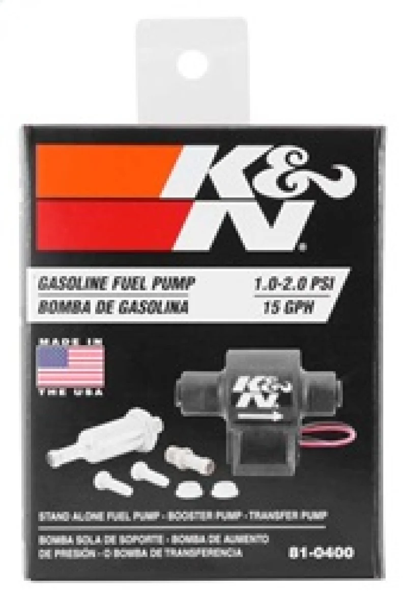 K&N Performance Electric Fuel Pump 1-2 PSI - Image 13