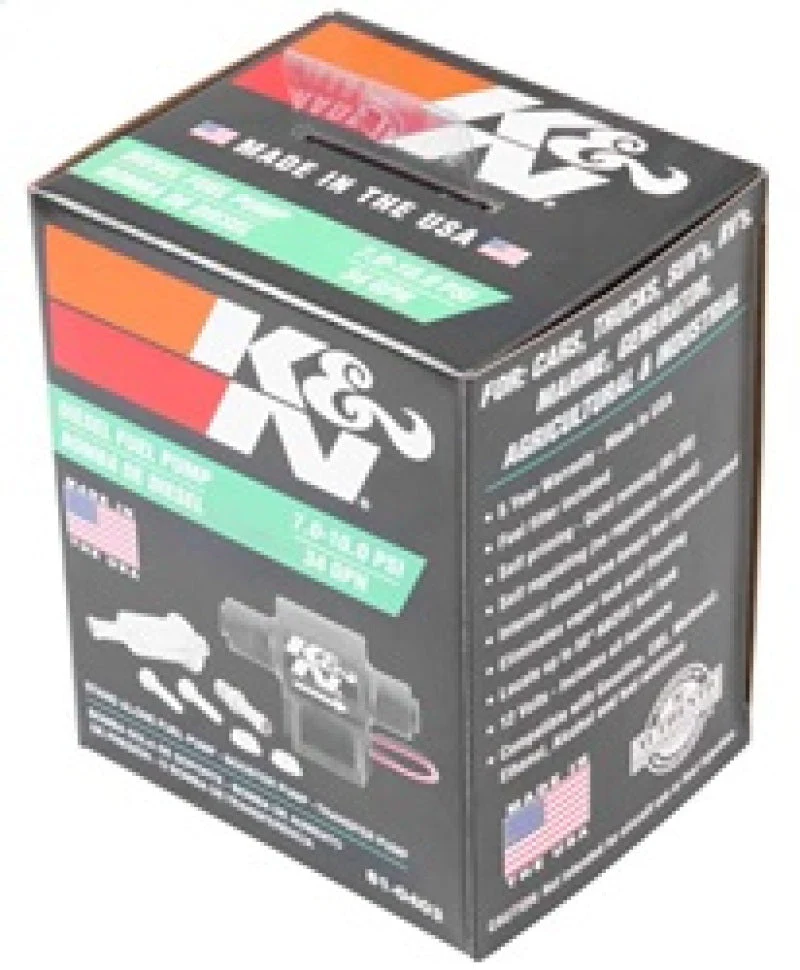 K&N Performance Electric Fuel Pump 9-11.5 PSI Diesel - Image 4