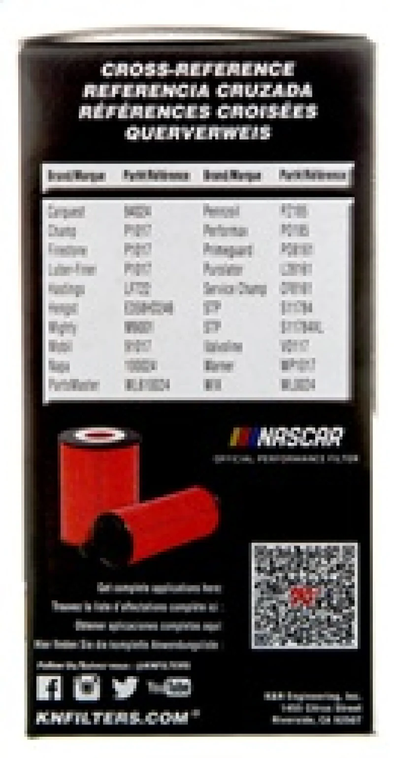K&N Performance Oil Filter for 2019 Audi A3 2.0L - Image 13