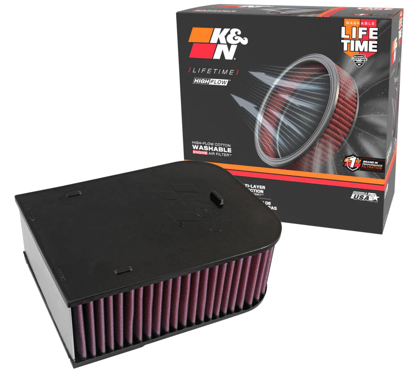 K&N Replacement Air Filter for 2015 Porsche Macan V6 3.6L - Image 11