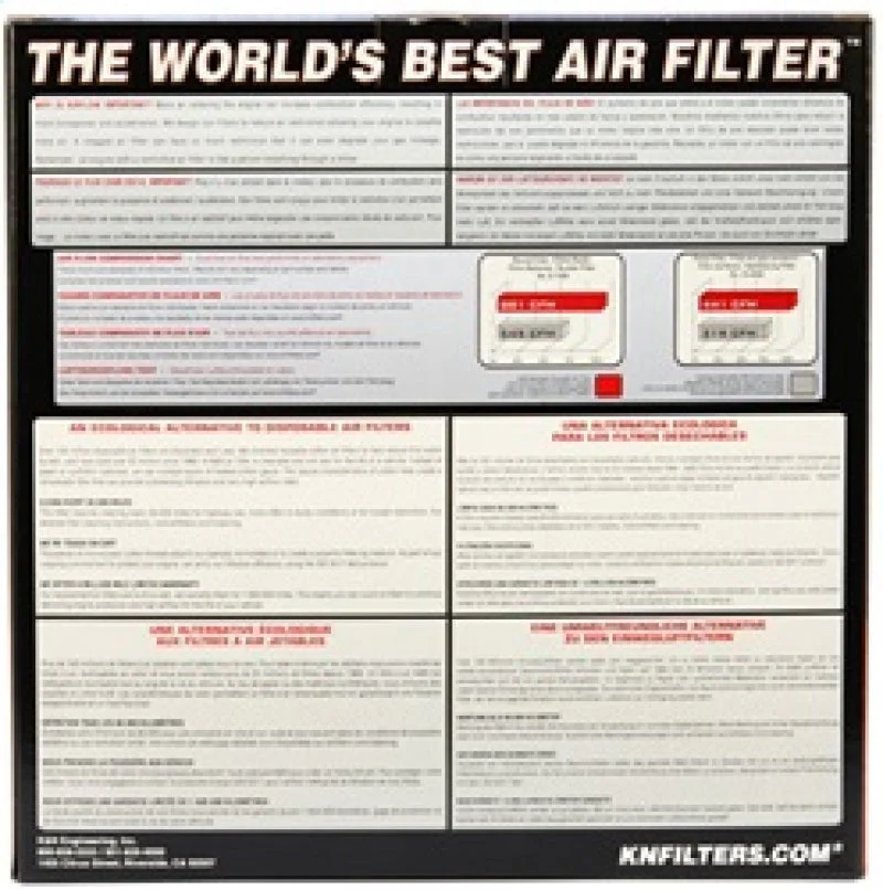K&N Replacement Air Filter GM CARS & TRUCKS, 1968-97 - Image 2