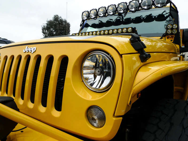 KC HiLiTES 07-18 Jeep JK 7in. Gravity LED DOT Approved Replacement Headlight (Single) - Image 8