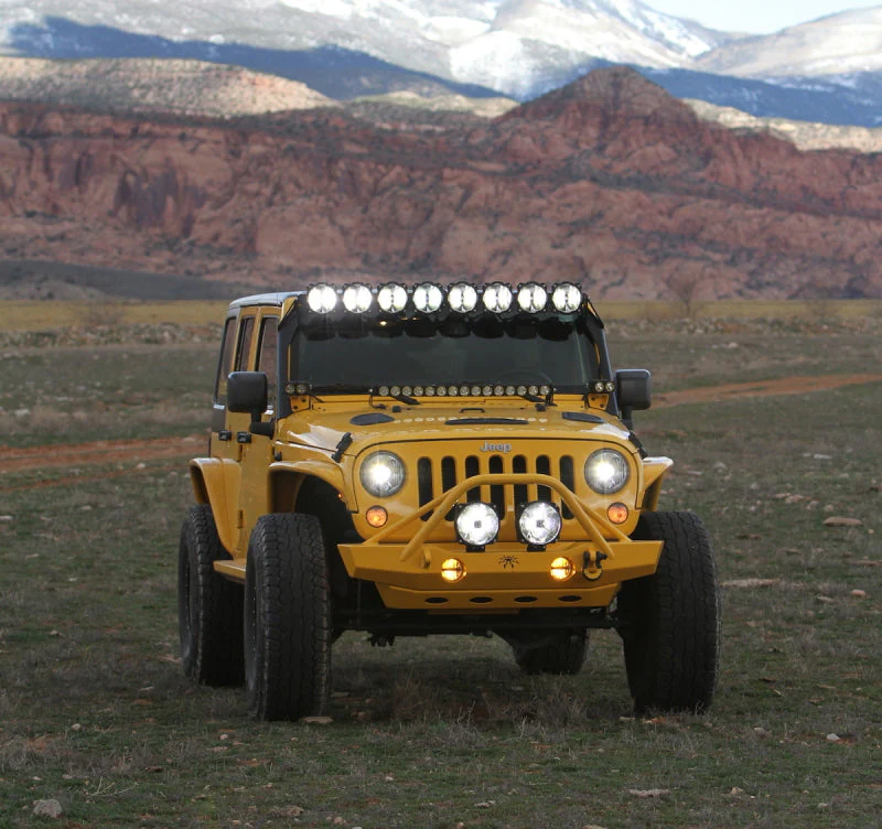 KC HiLiTES 07-18 Jeep JK (Not for Rubicon/Sahara) 7in. Gravity LED Pro DOT Headlight (Pair Pack Sys) - Image 24