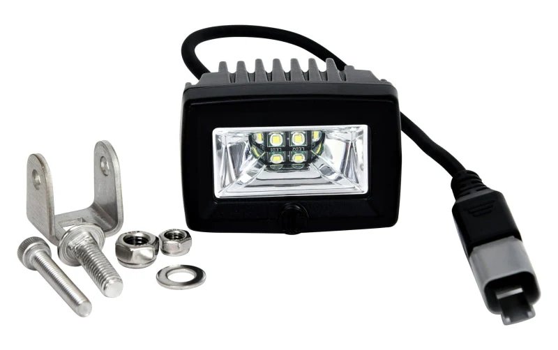 KC HiLiTES C-Series C2 LED 2in. Backup Area Flood Light 20w (Pair Pack System) - Black - Image 9