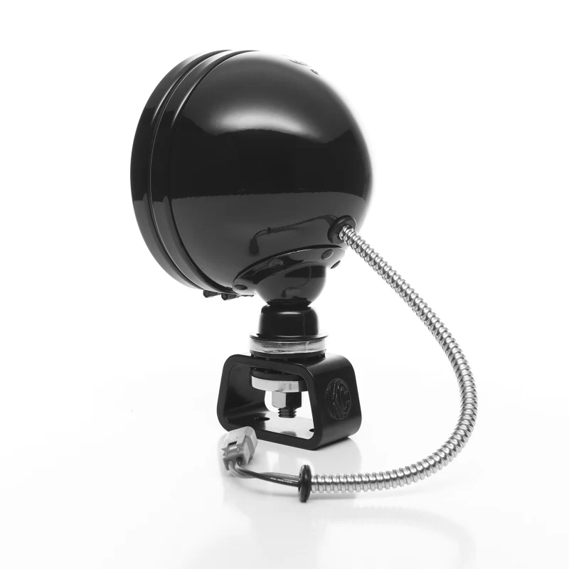 KC HiLiTES Daylighter 6in. Halogen Light 100w Spread Beam (Pair Pack System) - Black SS - Image 5