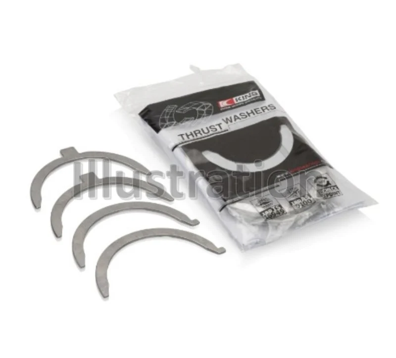 King Engine Bearings Mitsubishi 6G71/6G72/6G72T/6G73 V6/Hyundai G6AV V6 Thrust Washer Set - Image 3