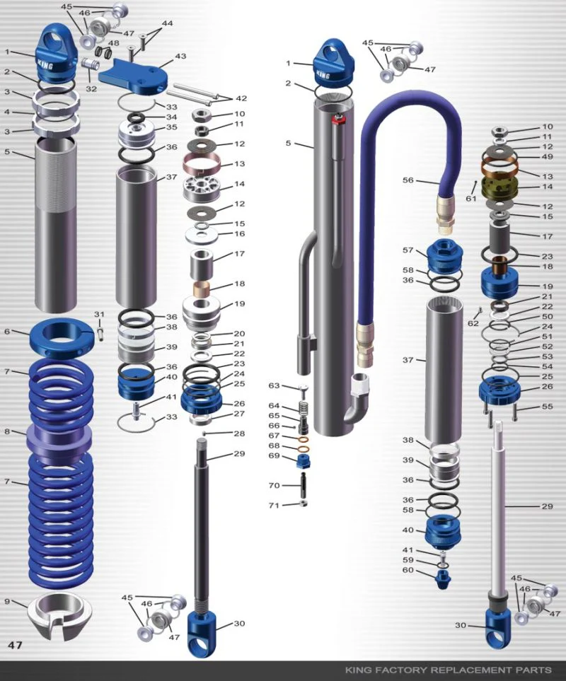 King Shocks 2.5 Bump Stop 2-1/2in - Image 2