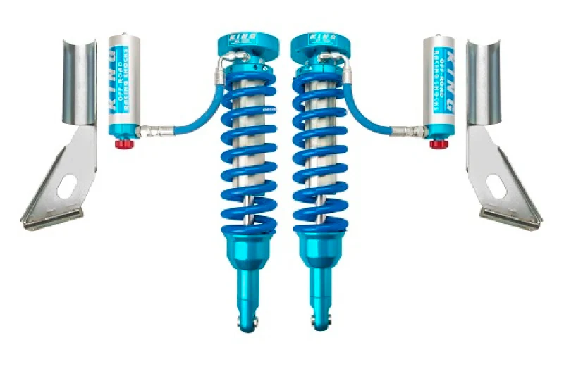 King Shocks 2010+ Toyota FJ Front 2.5 Dia Coilover Remote Reservoir Shock w/Adjuster (Pair) - Image 2