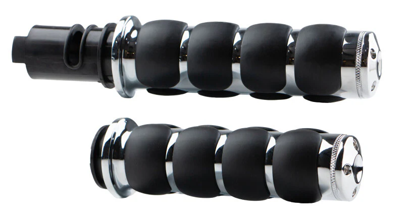 Kuryakyn ISO Grips Throttle-By-Wire Chrome