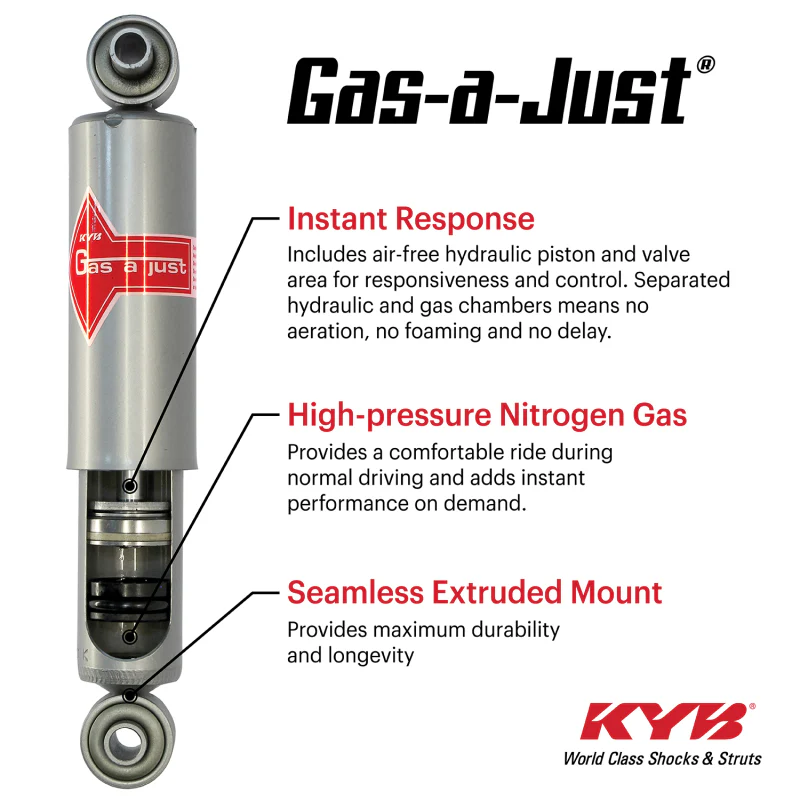 KYB Shocks & Struts Gas-A-Just Front VOLKSWAGEN Thing 1973-75 VOLKSWAGEN Type 1 - Beetle (Original) - Image 5