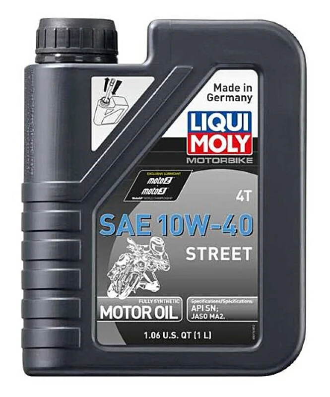 LIQUI MOLY 1L Motorbike 4T SAE 10W40 Street - Image 2