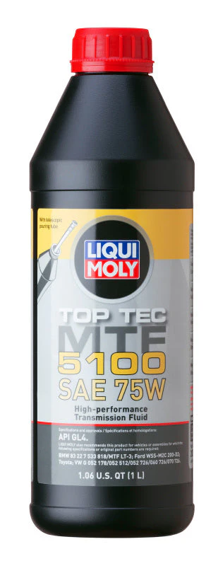 LIQUI MOLY 1L Top Tec MTF 5100 Gear Oil SAE 75W - Image 3