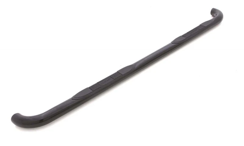 Lund 09-14 Ford F-150 SuperCrew 3in. Round Bent Steel Nerf Bars - Black - Image 4
