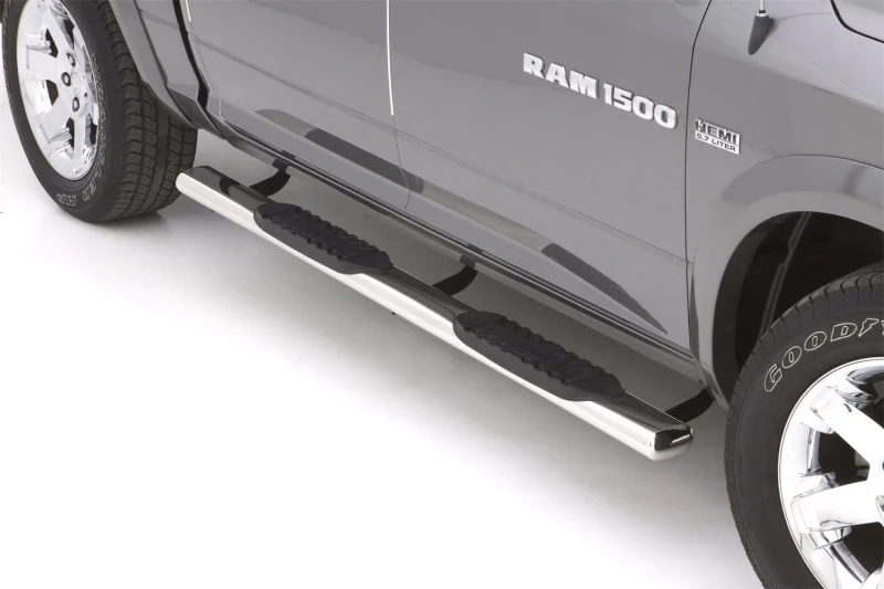 Lund 10-17 Dodge Ram 2500 Crew Cab 5in. Oval Straight SS Nerf Bars - Polished - Image 8