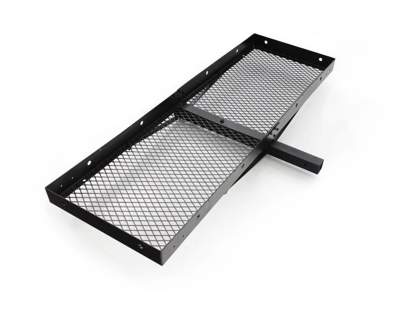 Lund Universal 20in X 60in Basic Cargo Carrier For 2in Hitches - Black - Image 5