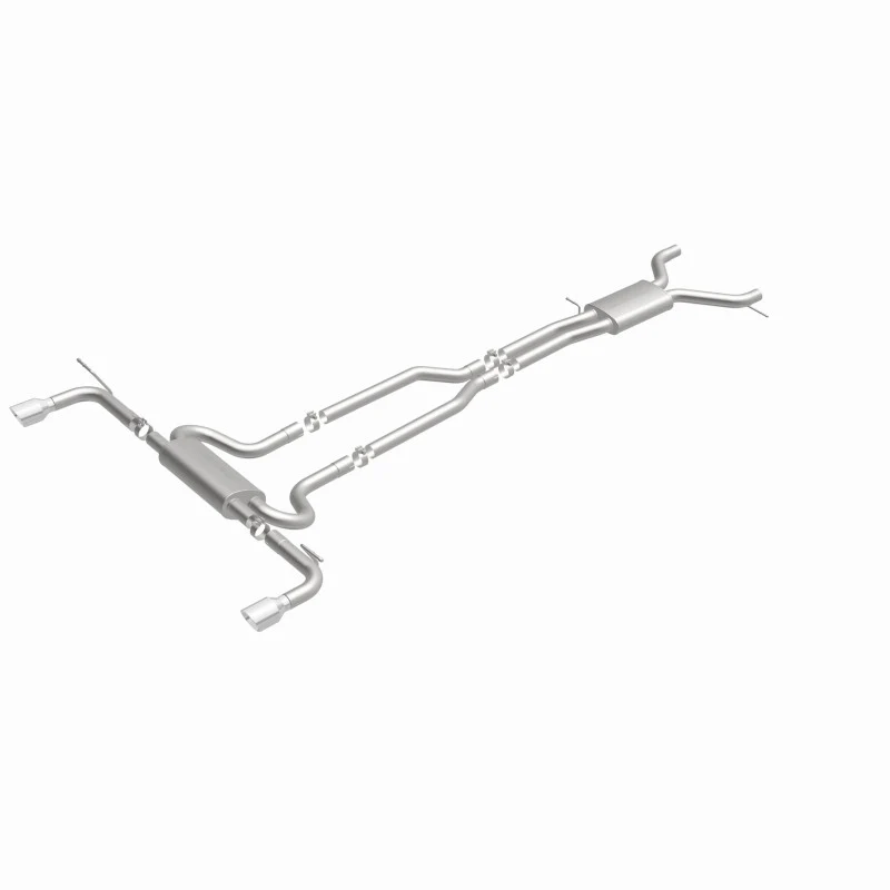 MagnaFlow 07 Audi Q7 V8 4.2L Dual Split Rear Exit Stainless Cat-Back Perf Exhaust - Image 13