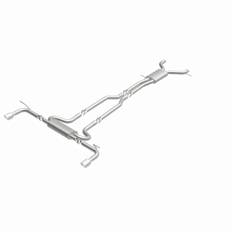 MagnaFlow 07 Audi Q7 V8 4.2L Dual Split Rear Exit Stainless Cat-Back Perf Exhaust - Image 41