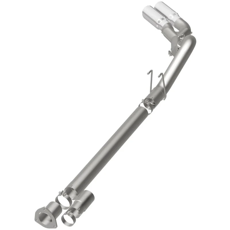 MagnaFlow 08-17 Ford F-250/F-350/F-450 4.6L/6.7 DPF-Back SS 4in Dual Single Passenger Side Rear Exit - Image 10