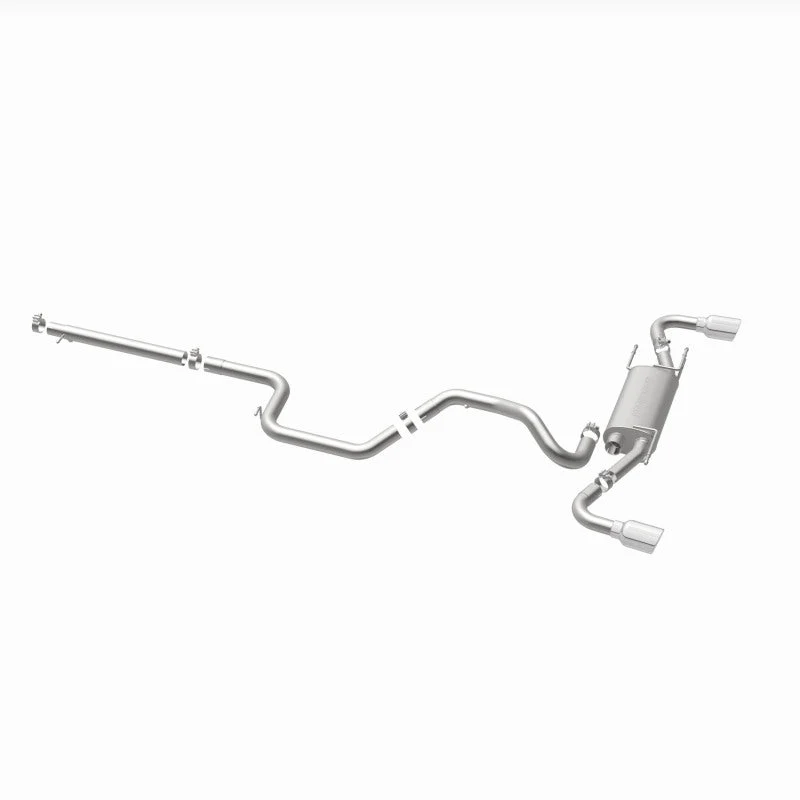 MagnaFlow 10-12 Mazda 3 L4 2.5L Hatchback Split Rear Exit Stainless Cat Back Performance Exhaust - Image 11