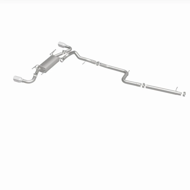 MagnaFlow 10-12 Mazda 3 L4 2.5L Hatchback Split Rear Exit Stainless Cat Back Performance Exhaust - Image 9