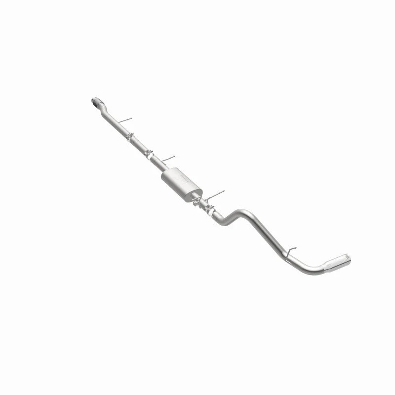 Magnaflow 14 Chevy Silverado V8 5.3L CC/EC Cab Single P/S Rear Exit Stainless Cat Back Perf Exhaust - Image 20