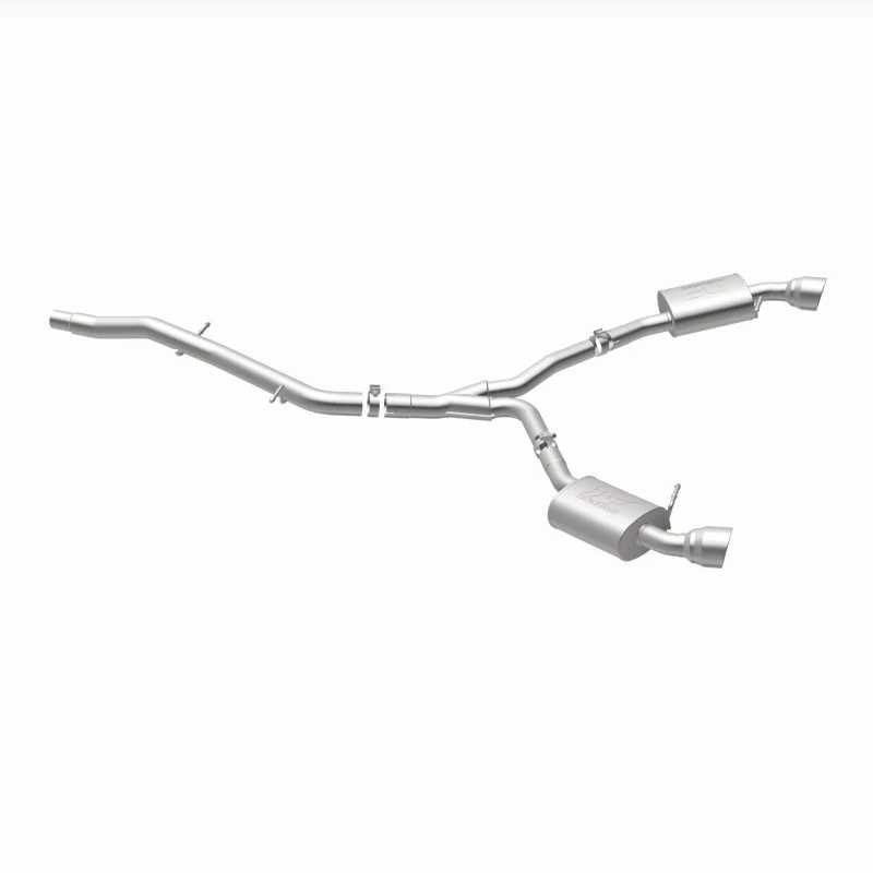 MagnaFlow 18-19 Audi A5 Dual Exit Polished Stainless CatBack Exhaust - 3in Main Piping Diameter - Image 16
