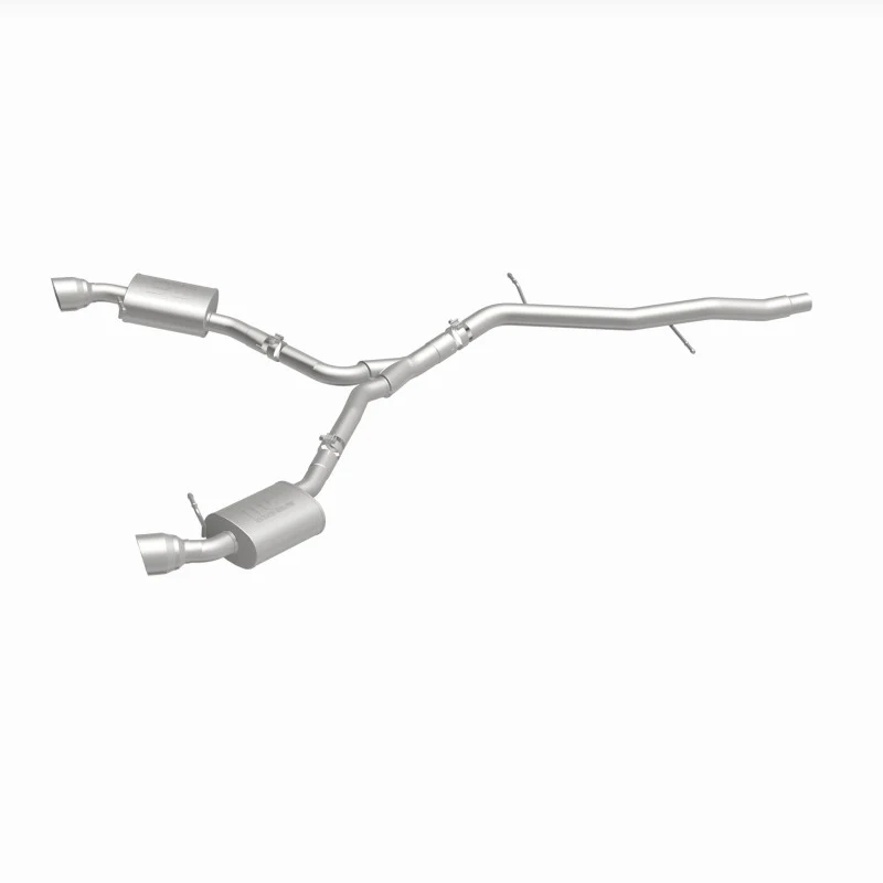 MagnaFlow 18-19 Audi A5 Dual Exit Polished Stainless CatBack Exhaust - 3in Main Piping Diameter - Image 17