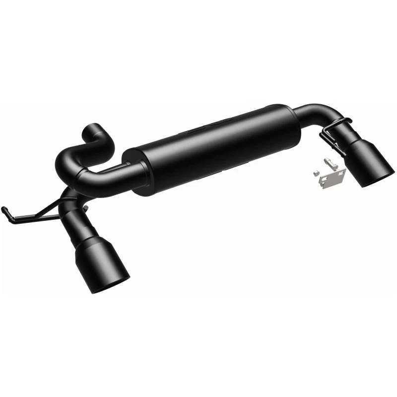 MagnaFlow 2021 Ford Bronco Street Series Axle-Back Exhaust w/ Dual Split Rear Style Exit- Black Tips - Image 16