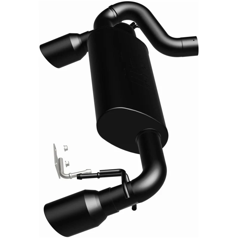 MagnaFlow 2021 Ford Bronco Street Series Axle-Back Exhaust w/ Dual Split Rear Style Exit- Black Tips - Image 21