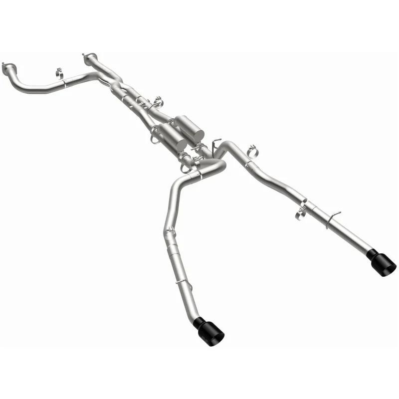 MagnaFlow 2025 Ram 1500 RHO SPEQ Series Black Chrome Cat-Back Performance Exhaust System - Image 15