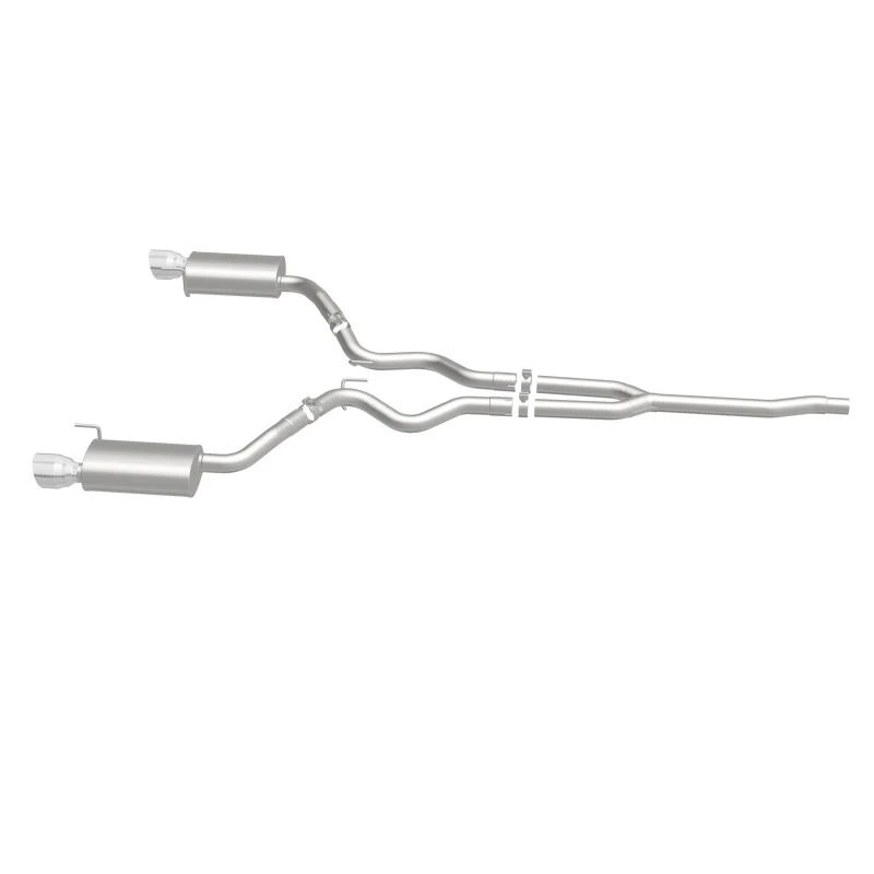 MagnaFlow Cat Back, SS, 2.5in, Street, Dual Split Polished 4.5in Tips 2015 Ford Mustang Ecoboost - Image 17
