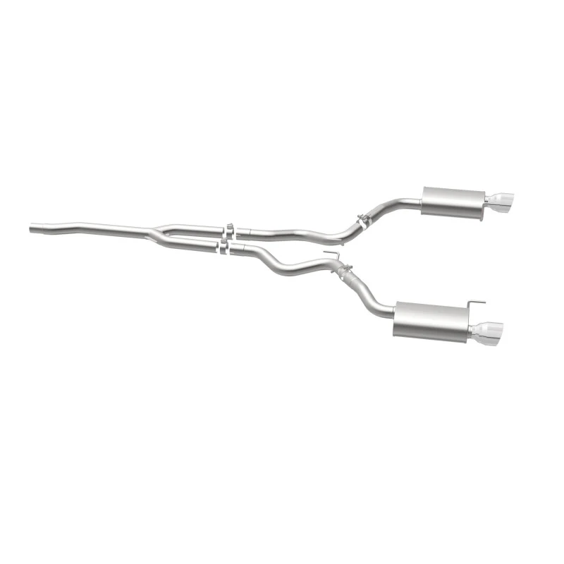 MagnaFlow Cat Back, SS, 2.5in, Street, Dual Split Polished 4.5in Tips 2015 Ford Mustang Ecoboost - Image 23