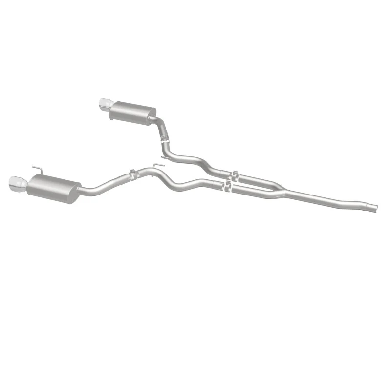 MagnaFlow Cat Back, SS, 2.5in, Street, Dual Split Polished 4.5in Tips 2015 Ford Mustang Ecoboost - Image 32