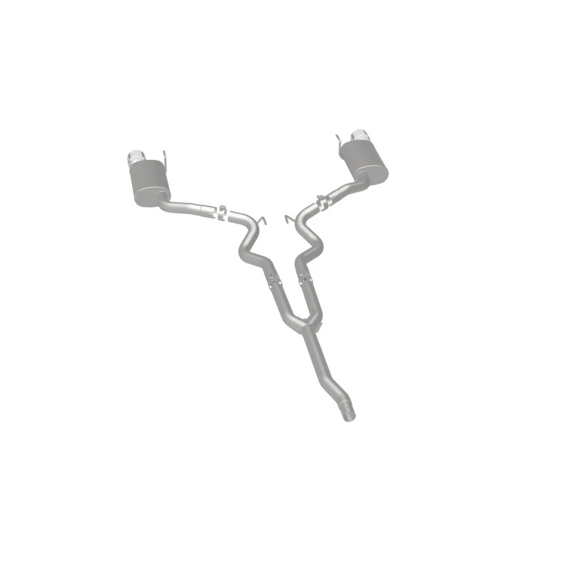 MagnaFlow Cat Back, SS, 2.5in, Street, Dual Split Polished 4.5in Tips 2015 Ford Mustang Ecoboost - Image 41