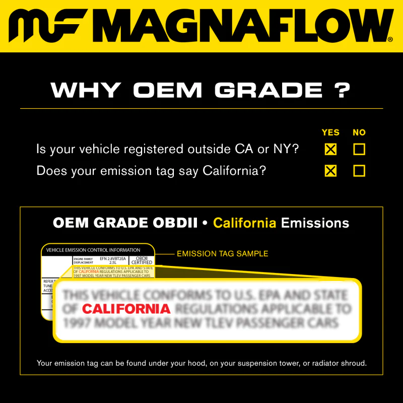 MagnaFlow Conv 06-08 Porsche Cayman DF SS OEM Grade Driver Side Catalytic Converter w/Header - Image 39