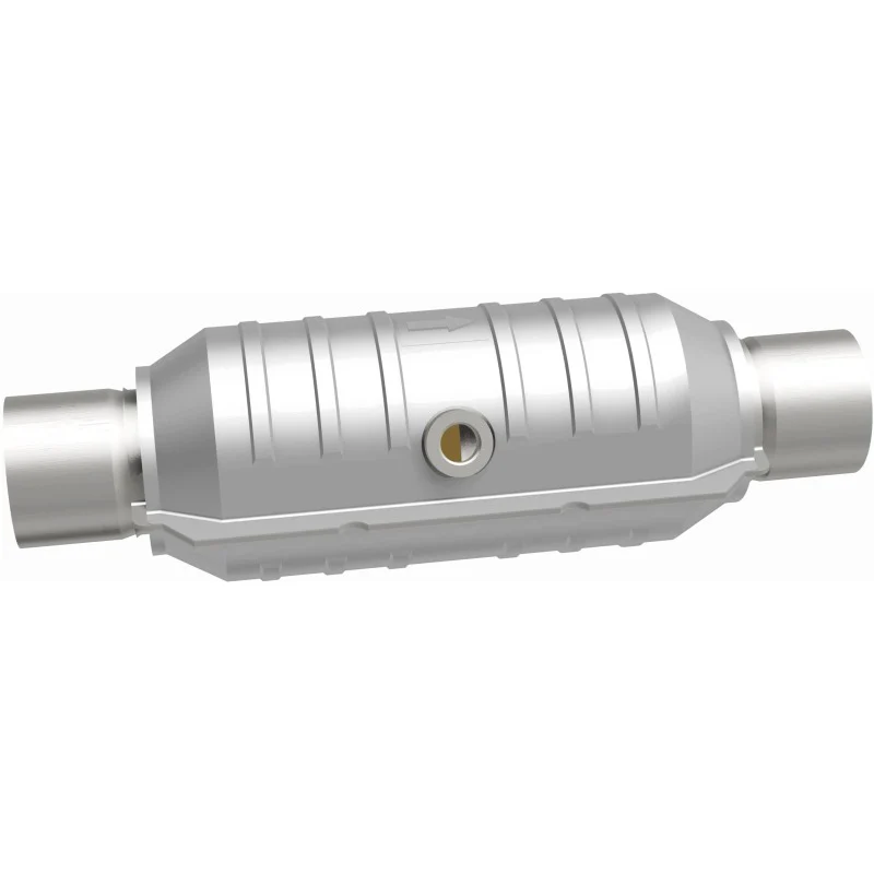 MagnaFlow Conv Univ 2.25in Inlet/Outlet Center/Center Round 11in Body L x 5.125in W x 15in Overall L - Image 10