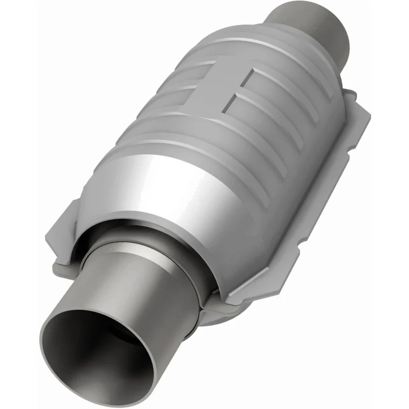 MagnaFlow Conv Univ 2.25in Inlet/Outlet Center/Center Round 9in Body L x 5.125in W x 13in Overall L - Image 10