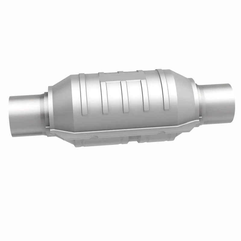 MagnaFlow Conv Univ 2.25in Inlet/Outlet Center/Center Round 9in Body L x 5.125in W x 13in Overall L - Image 12