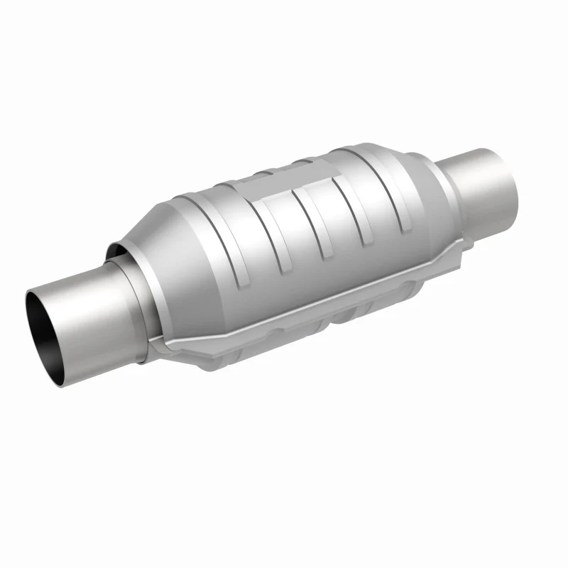 MagnaFlow Conv Univ 2in Inlet/Outlet Ctr/Ctr Round 9in Body L x 5.125in W x 13in Overall L 49 State - Image 21