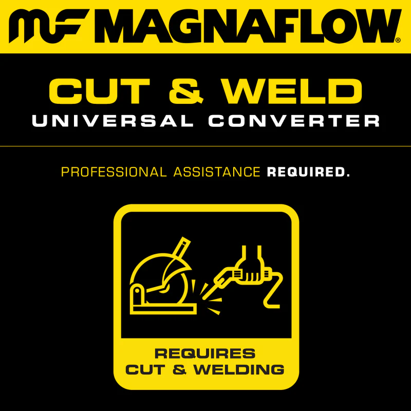 MagnaFlow Conv Universal 2.25 Angled Inlet OEM - Image 34