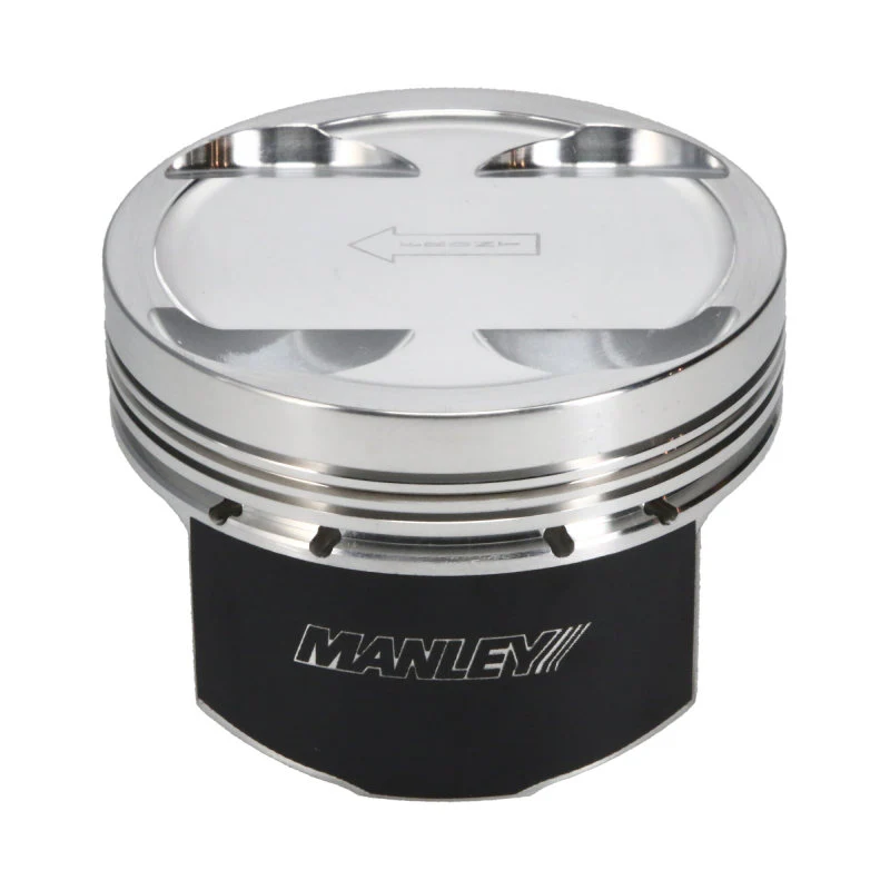 Manley 03-06 Evo 8/9 (7 Bolt 4G63T) 86mm +1mm Over Bore 8.5:1 Dish Pistons w/ Rings - Image 3