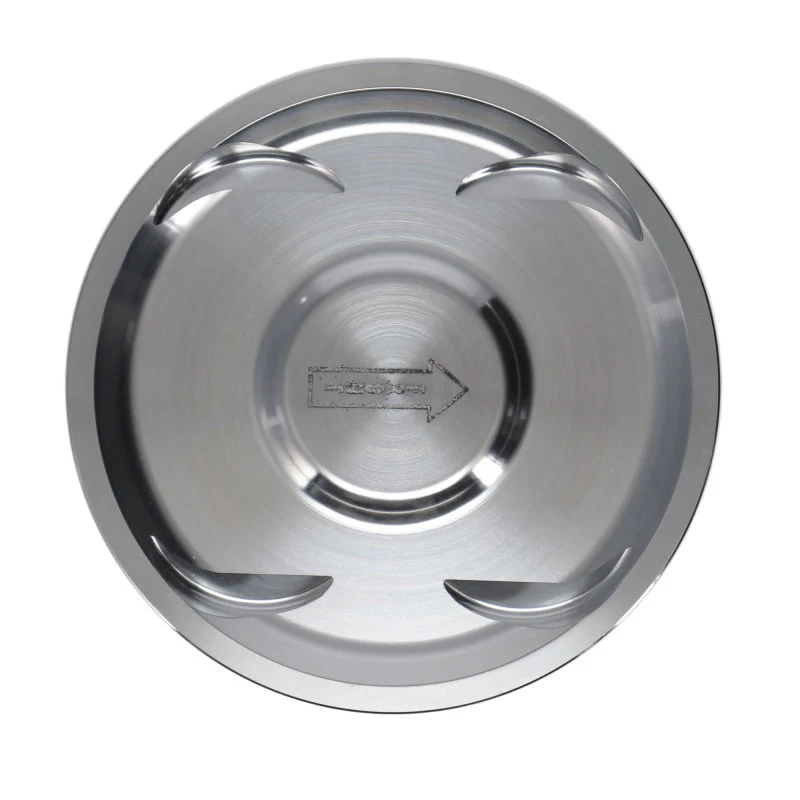 Manley 04+ Subaru WRX STi (EJ257) STD Stroke 99.5mm STD Bore 8.5:1 Dish Piston Set with Rings - Image 2