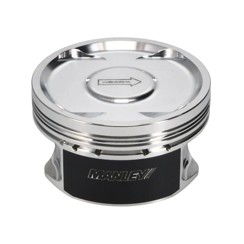 Manley 04+ Subaru WRX STi (EJ257) STD Stroke 99.5mm STD Bore 8.5:1 Dish Piston Set with Rings - Image 8