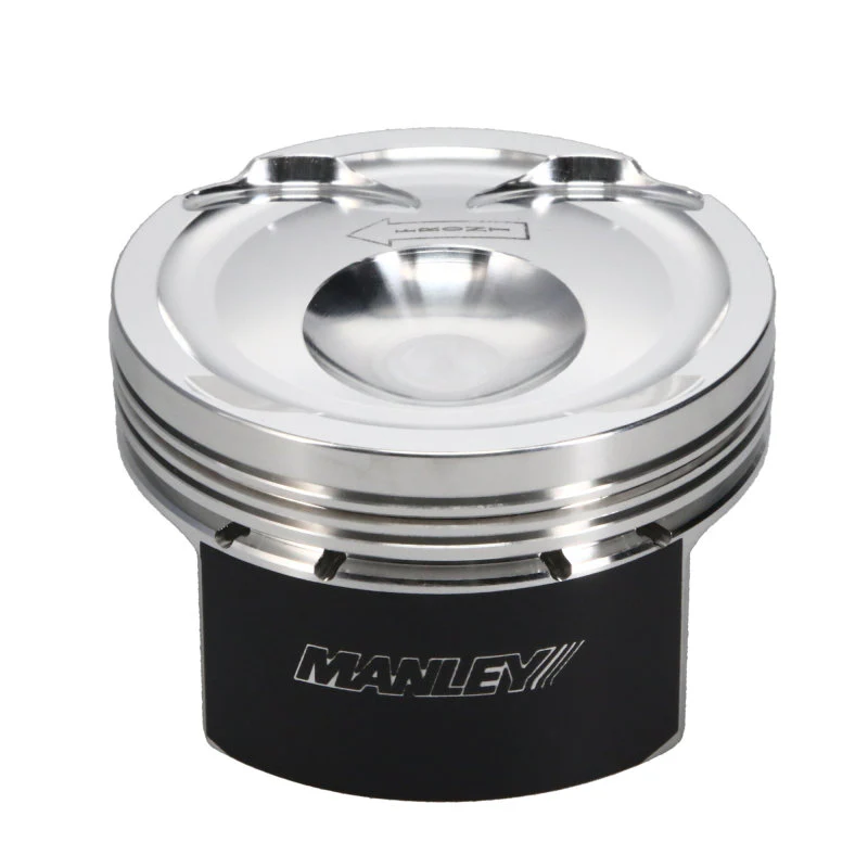 Manley Ford 2.3L EcoBoost 87.5mm STD Size Bore 9.5:1 Dish Piston Set - Image 2