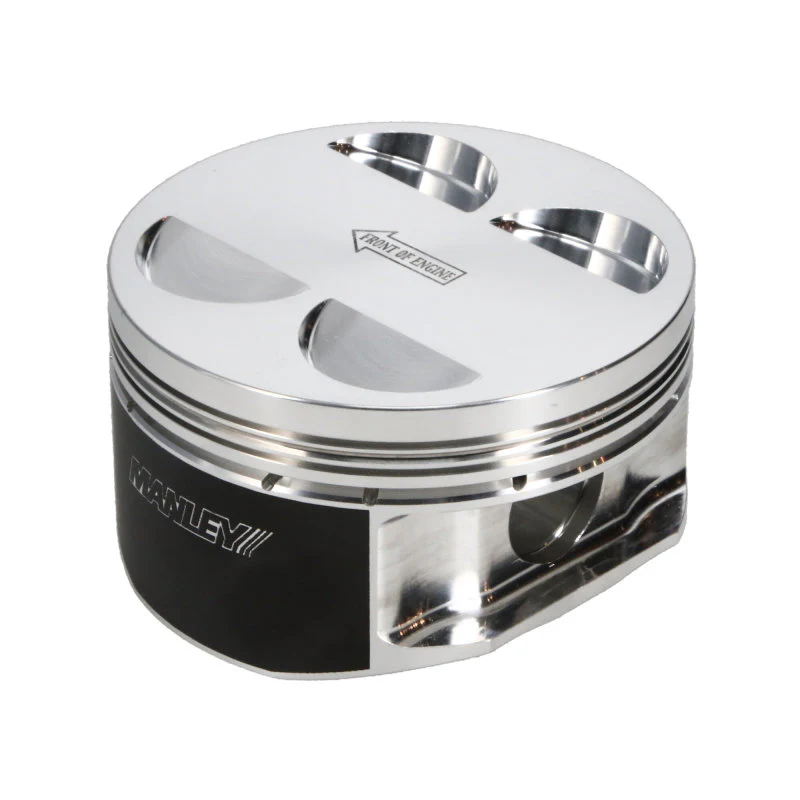 Manley Toyota 2JZGTE 86.5mm Bore +.5mm Oversized 10.0:1 CR Flat Top Piston Set with Rings - Image 5