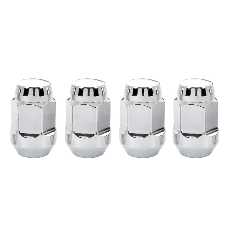 McGard Hex Lug Nut (Cone Seat Bulge Style) M12X1.5 / 3/4 Hex / 1.45in. Length (4-Pack) - Chrome - Image 7