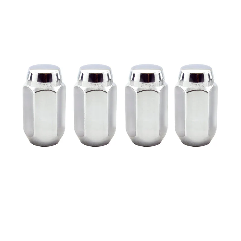 McGard Hex Lug Nut (Cone Seat) M14X1.5 / 22mm Hex / 1.635in. Length (4-Pack) - Chrome - Image 7