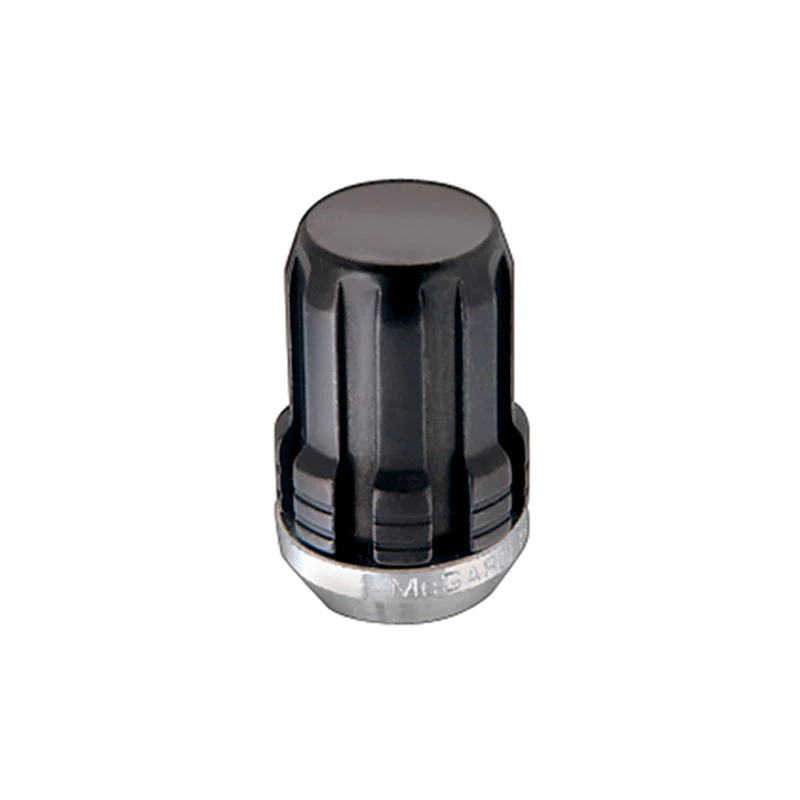 McGard SplineDrive Lug Nut (Cone Seat) M12X1.25 / 1.24in. Length (4-Pack) - Black (Req. Tool) - Image 3