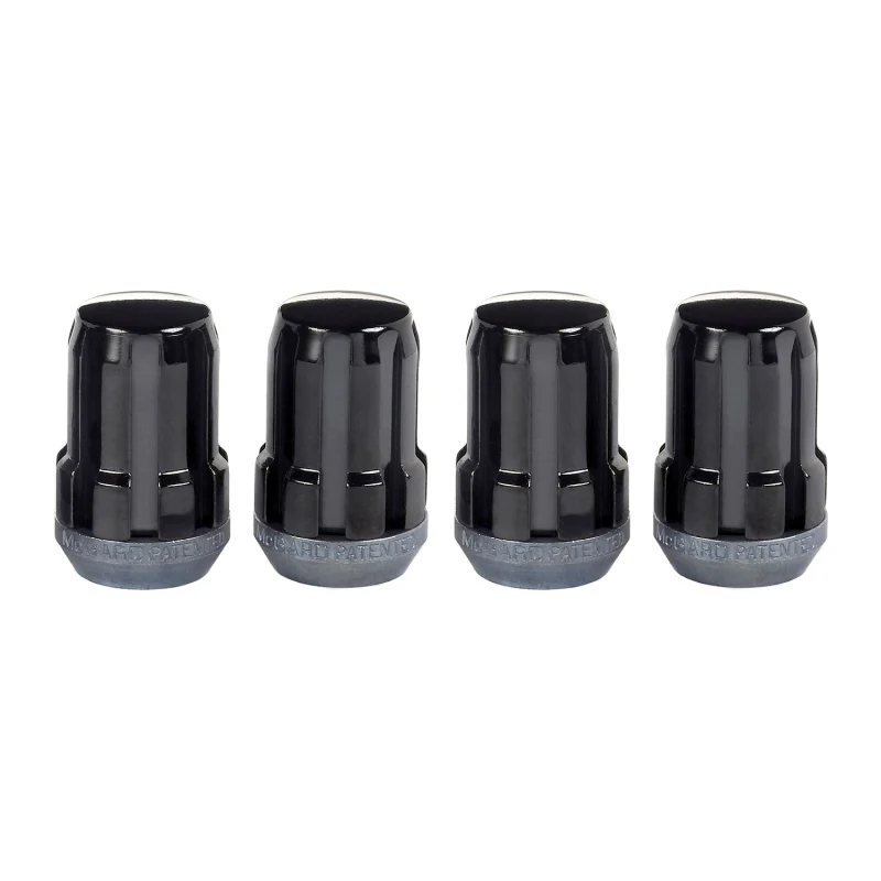 McGard SplineDrive Lug Nut (Cone Seat) M12X1.25 / 1.24in. Length (4-Pack) - Black (Req. Tool) - Image 7