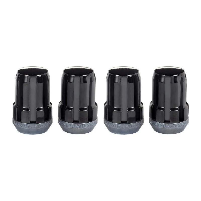 McGard SplineDrive Lug Nut (Cone Seat) M12X1.5 / 1.24in. Length (4-Pack) - Black (Req. Tool) - Image 7